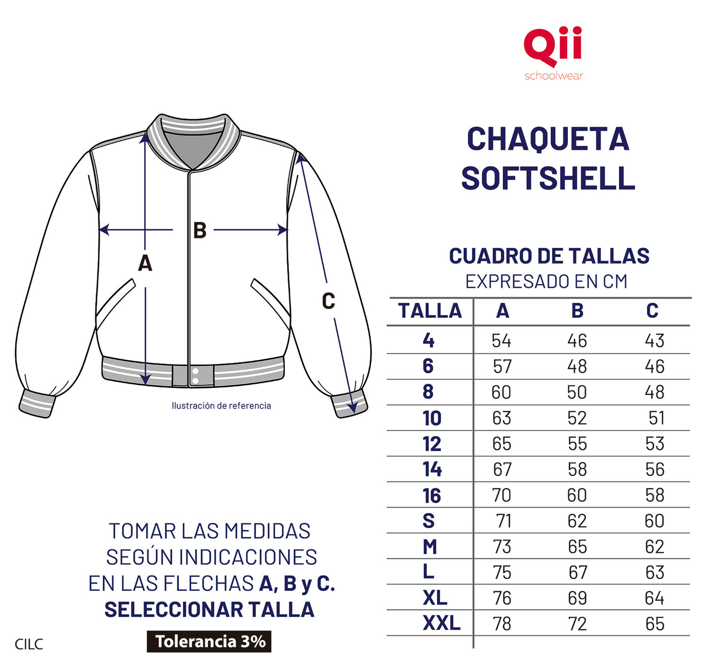 CHAQUETA SOFTSHELL- OFICIAL COLEGIO ISABEL LA CATOLICA ÑUÑOA