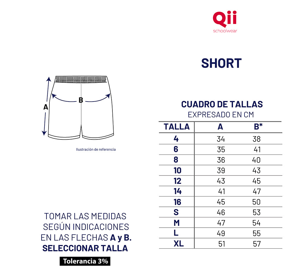 SHORT DRYFIT THE ANGELS SCHOOL