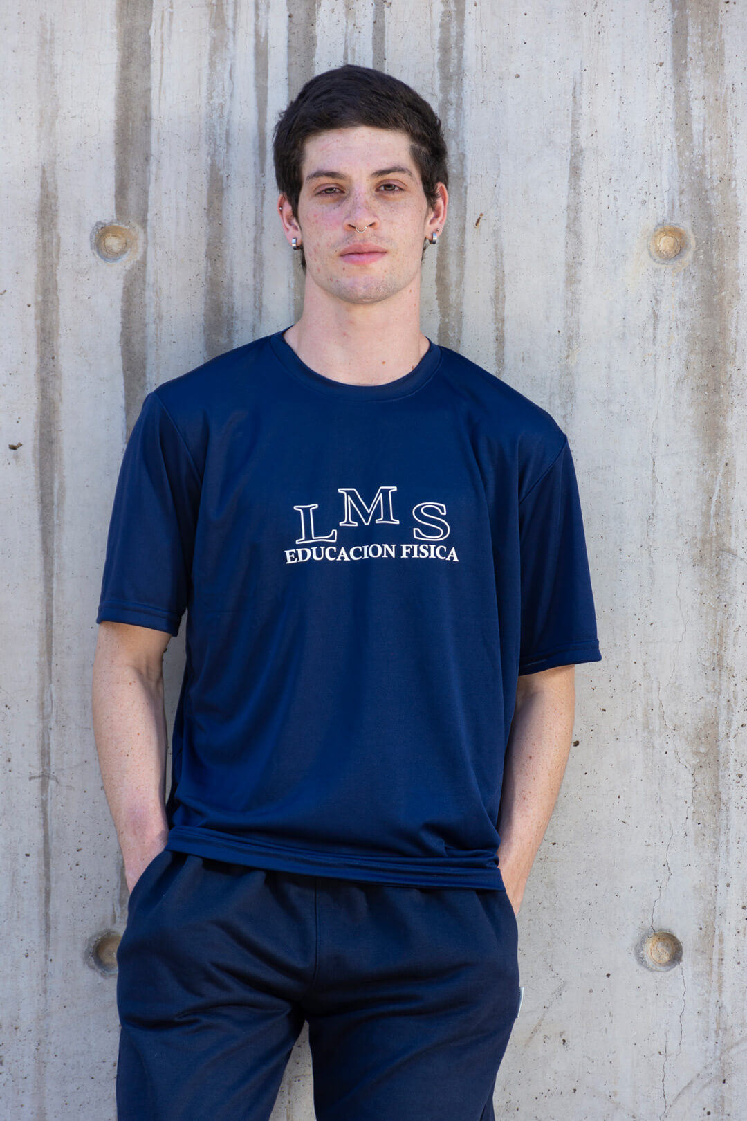 POLERA DRYFIT CUELLO POLO MANGA CORTA LMS