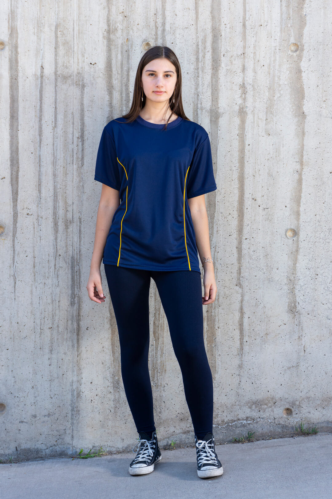 CALZA LARGA DEPORTIVA TEI (con logo)