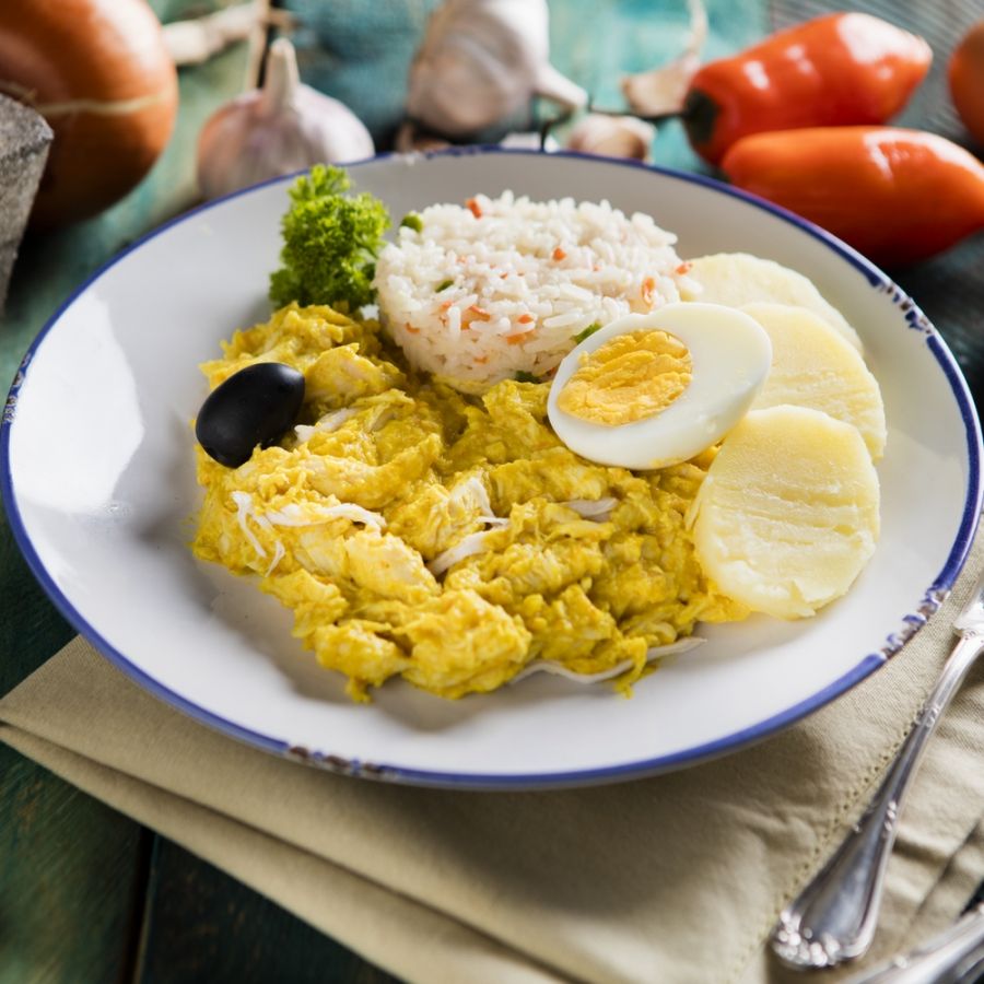 The Real Promo AJI DE GALLINA + ARROZ