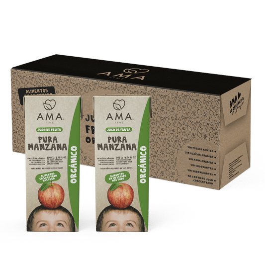 AMA Time Pack 24 unid - Jugo Manzana 200 cc