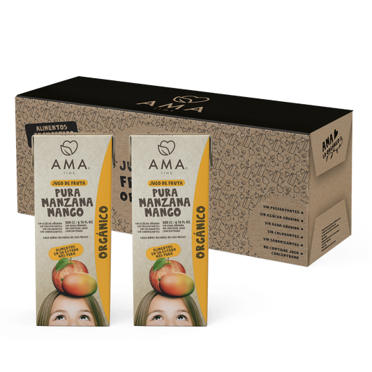 AMA Time Pack 24 unid - Jugo Manzana Mango 200 cc