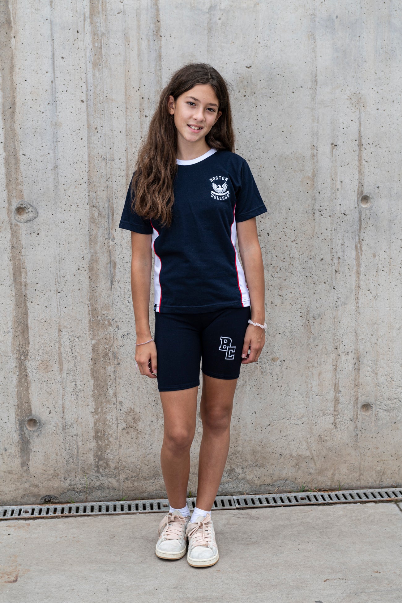 POLERA  DEPORTIVA  MANGA CORTA BOSTON COLLEGE MUJER