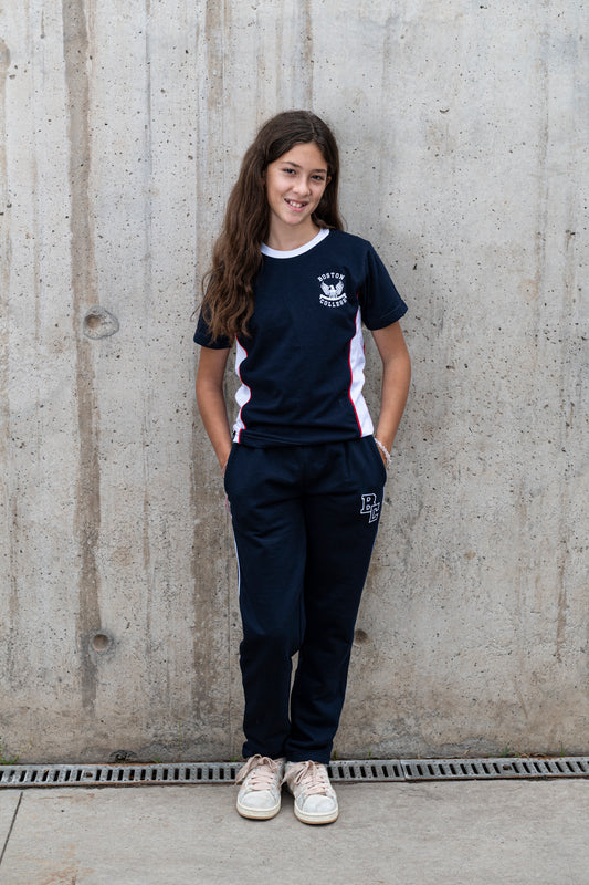 POLERA  DEPORTIVA  MANGA CORTA BOSTON COLLEGE MUJER