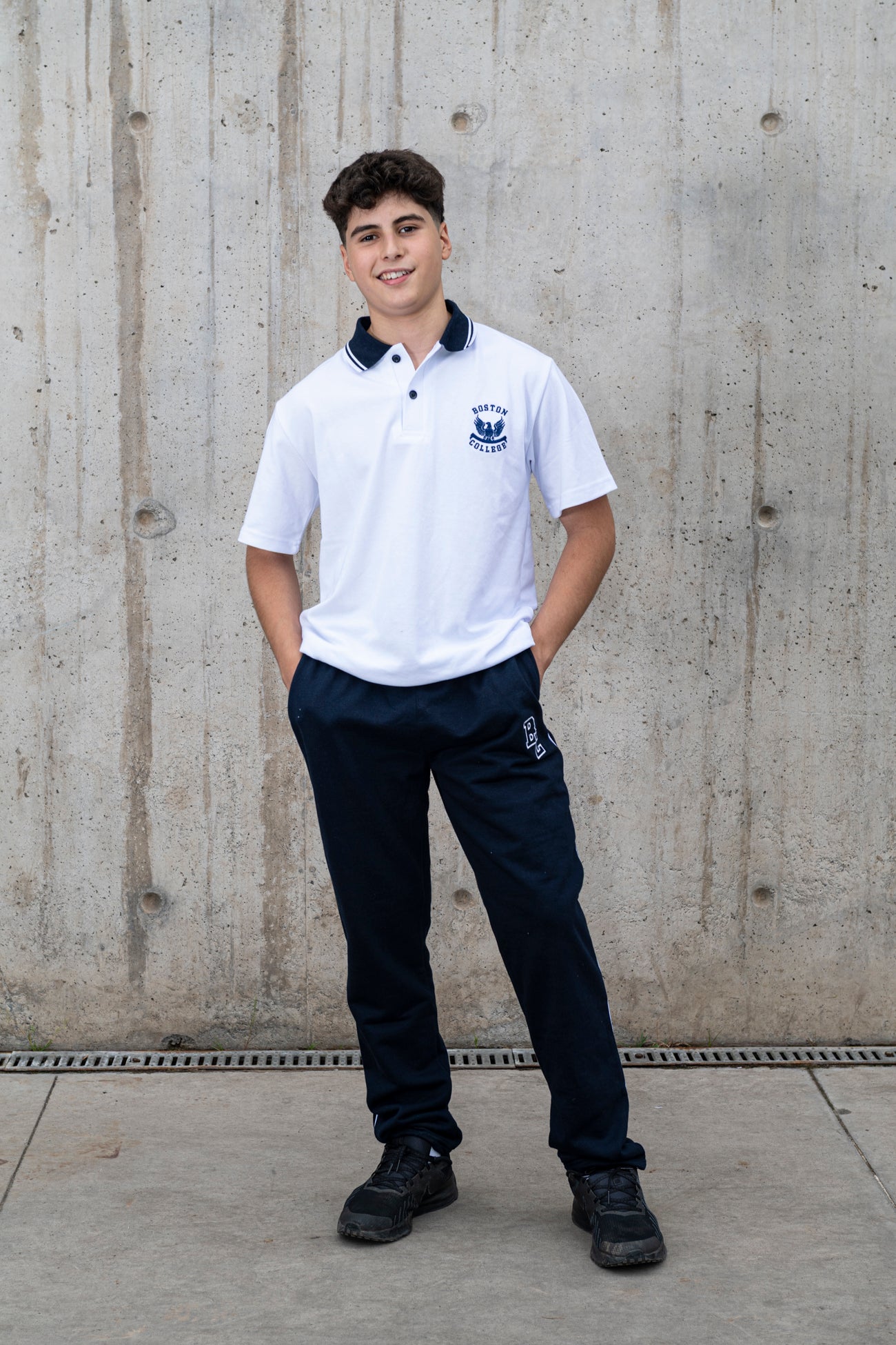 POLERA  PIQUE UNISEX  BOSTON COLLEGE