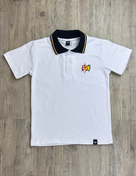 POLERA PIQUE MANGA CORTA COLEGIO SAN AGUSTIN DE ÑUÑOA