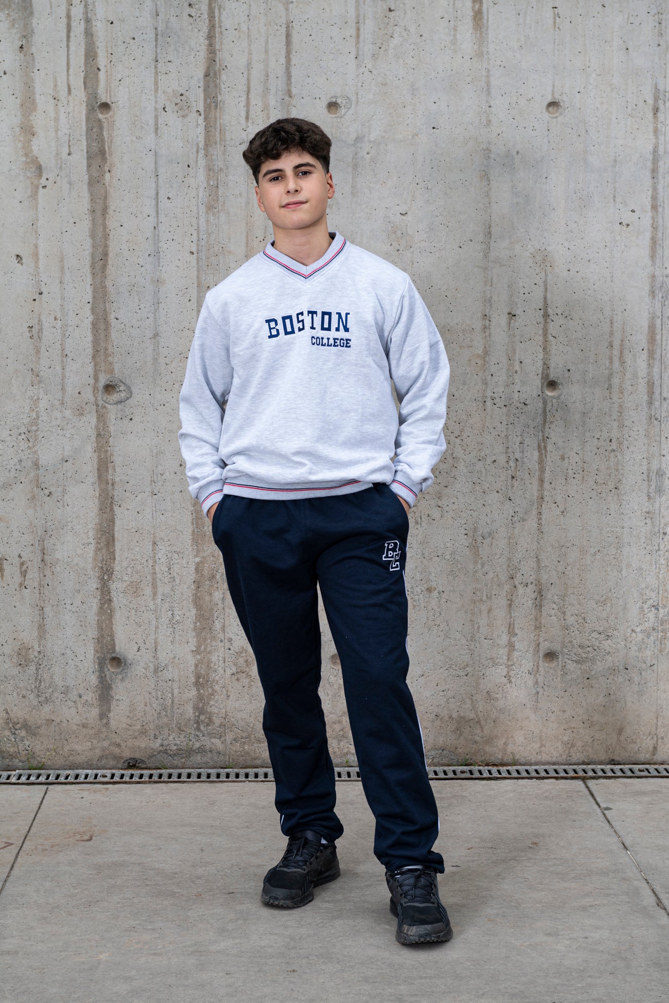 POLERON  BUZO BOSTON COLLEGE  SIN CIERRRE