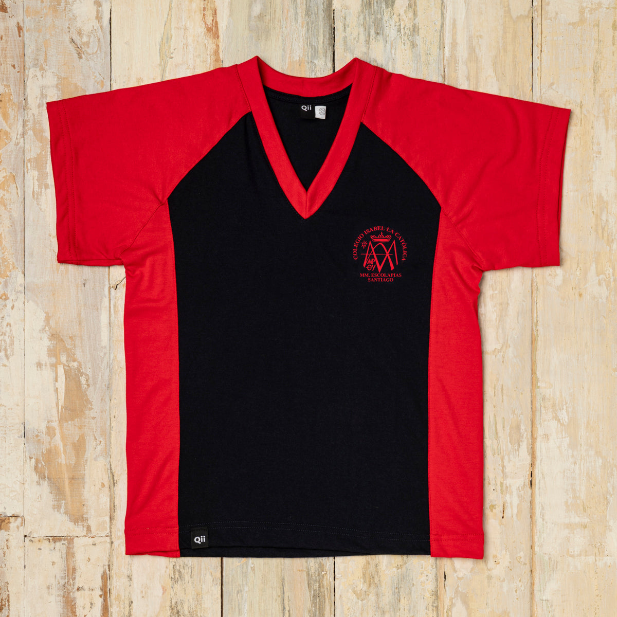 POLERA DEPORTIVA MANGA CORTA COLEGIO  ISABEL LA CATOLICA