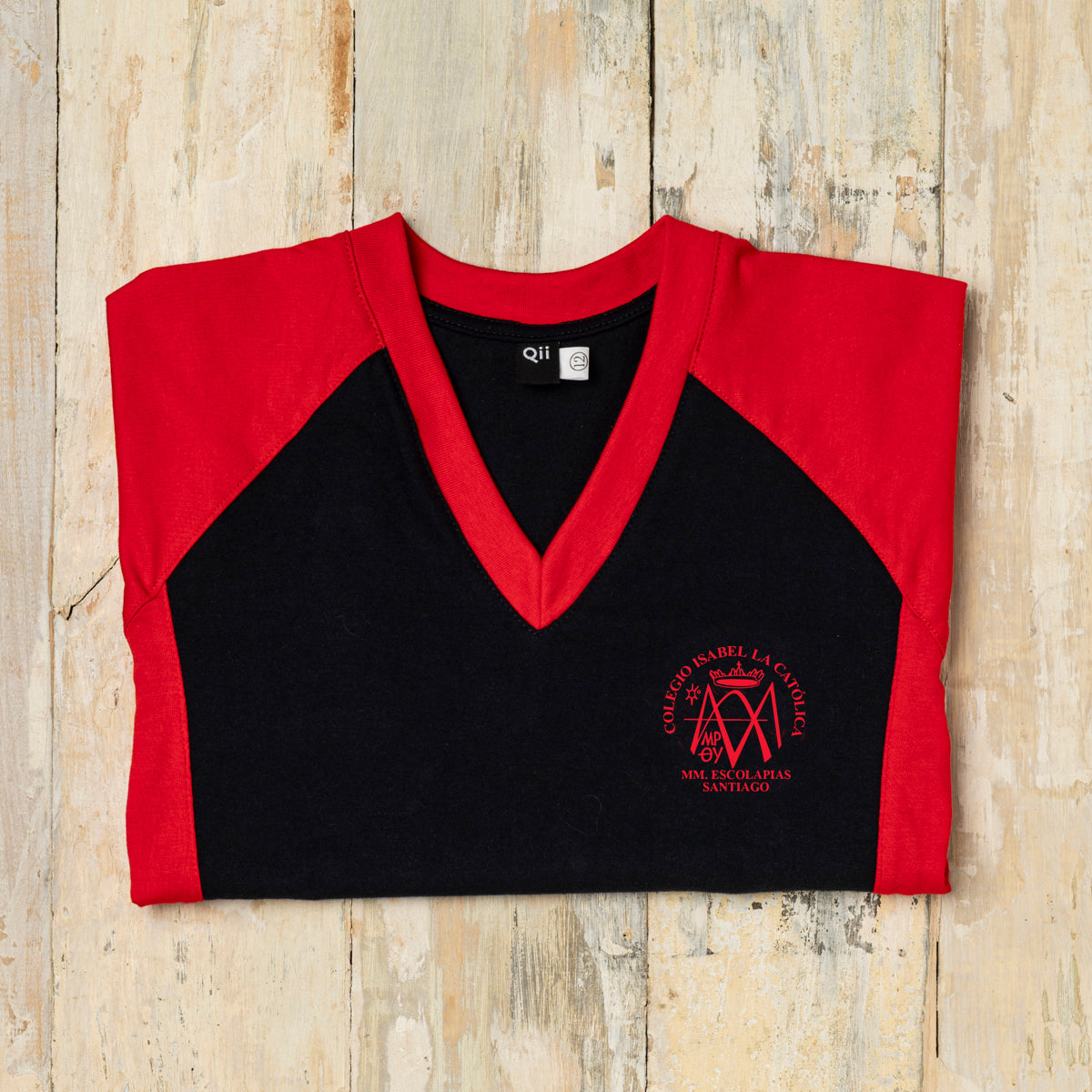 POLERA DEPORTIVA MANGA CORTA COLEGIO  ISABEL LA CATOLICA