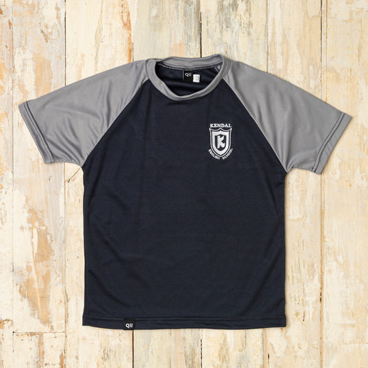POLERA DEPORTIVA  MANGA CORTA  DRYFIT  KENDAL SCHOOL