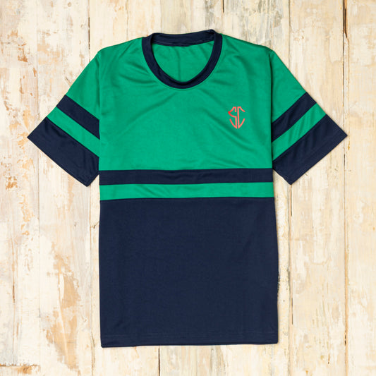 POLERA DEPORTIVA HOMBRE  MANGA CORTA  SAGRADO CORAZON DE APOQUINDO