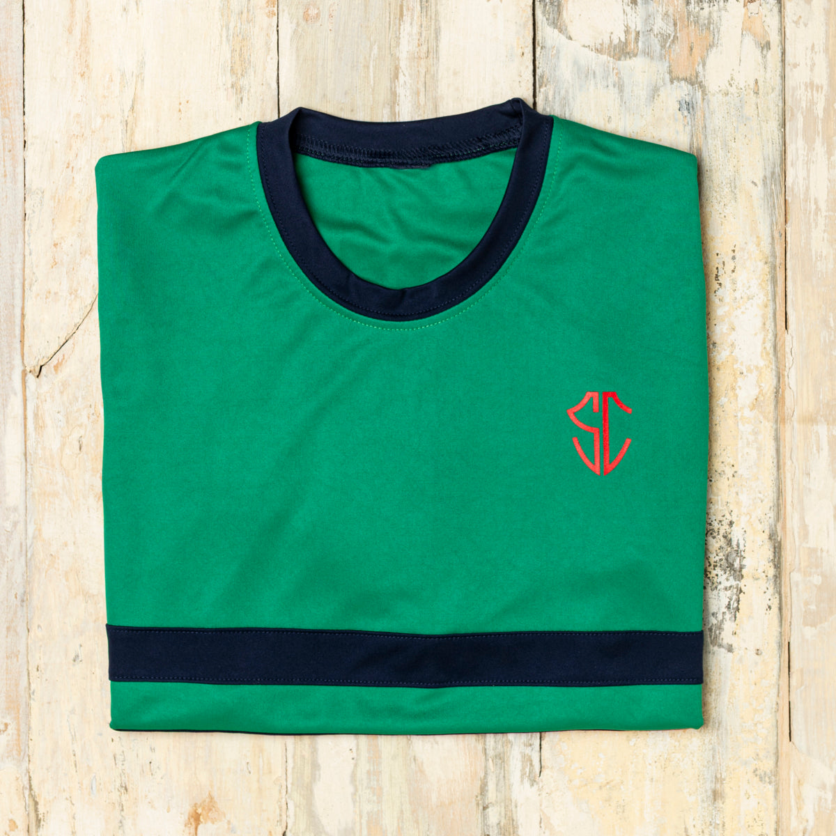 POLERA DEPORTIVA HOMBRE  MANGA CORTA  SAGRADO CORAZON DE APOQUINDO
