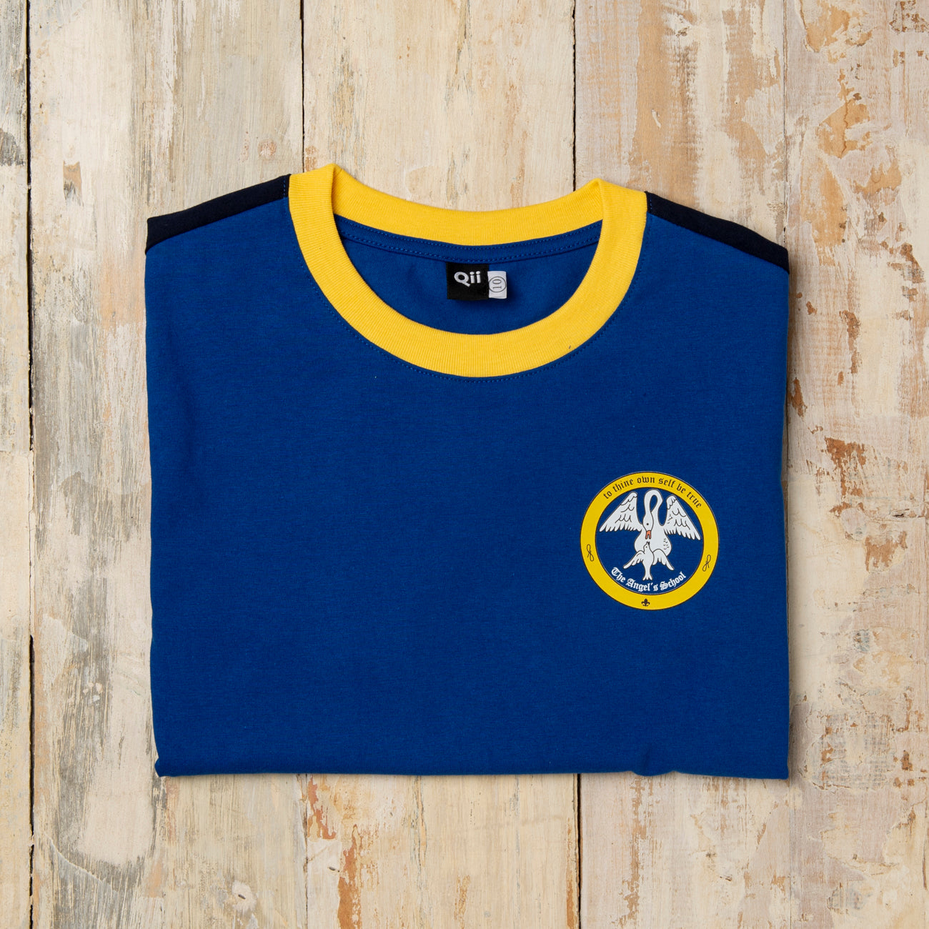 POLERA DEPORTIVA MANGA CORTA ALGODON THE ANGELS SCHOOL