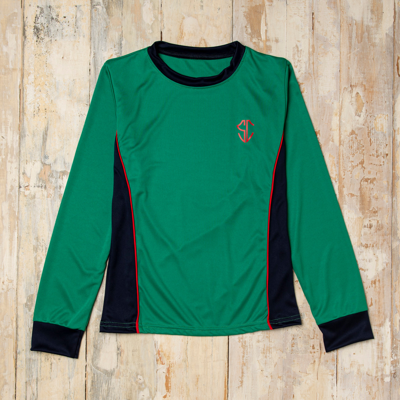 POLERA DEPORTIVA MUJER  MANGA LARGA  SAGRADO CORAZON DE APOQUINDO
