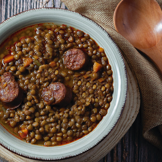 LENTEJAS CON LONGANIZA