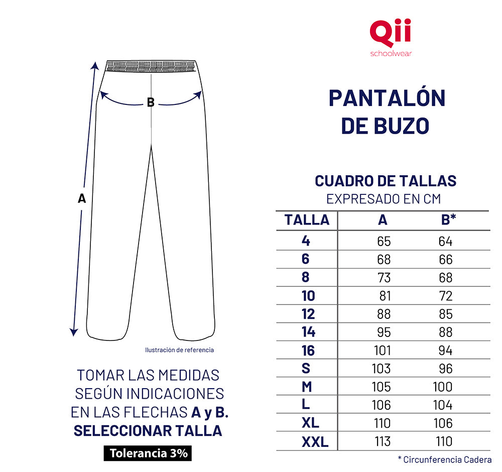 PANTALON BUZO UNISEX THE  KENT SCHOOL