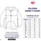 POLERON CON GORRO/CIERRE TEI - NUEVO